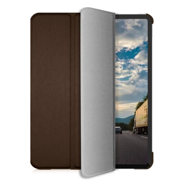 Чехол Macally Protective case and stand для iPad Pro 11 2020/2018 2nd/1st Gen Brown (BSTANDPRO4S-BR)