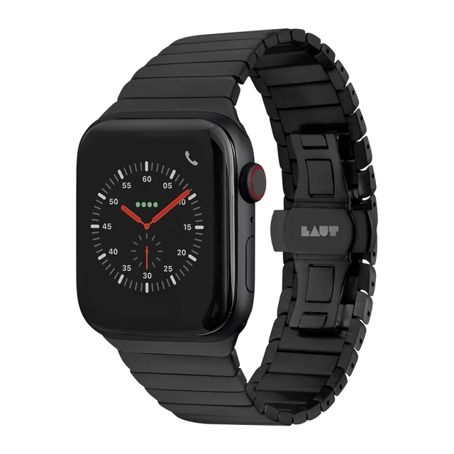 Ремешок LAUT LINKS для Apple Watch 49 | 45 | 44 | 42 mm Black (L_AWL_LI_BK)