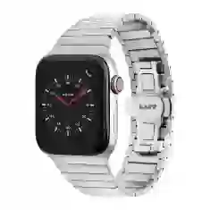 Ремінець LAUT LINKS для Apple Watch 49 | 45 | 44 | 42 mm Silver (L_AWL_LI_SL)