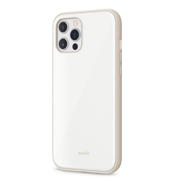 Чохол Moshi iGlaze Slim Hardshell Case Pearl White для iPhone 12 Pro Max (99MO113108)