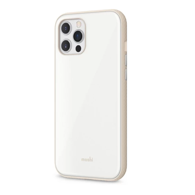 Чехол Moshi iGlaze Slim Hardshell Case Pearl White для iPhone 12 Pro Max (99MO113108)