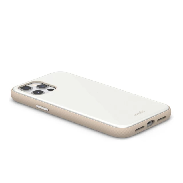 Чехол Moshi iGlaze Slim Hardshell Case Pearl White для iPhone 12 Pro Max (99MO113108)