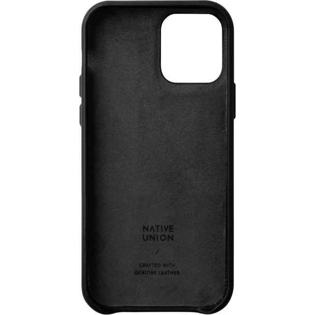 Чехол Native Union Clic Classic Black для iPhone 12 | 12 Pro (CCLAS-BLK-NP20M)