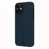 Чехол Pitaka MagEZ Twill Black/Blue для iPhone 12 (KI1208M)