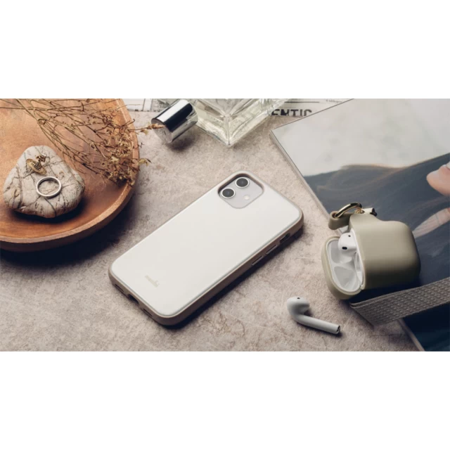 Чохол Moshi iGlaze Slim Hardshell Case Pearl White для iPhone 12 mini (99MO113106)