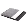Чехол-конверт Gase для MacBook Pro 14 M1 2021 | Pro 13 (2012-2015) | Air 13 (2010-2017) Grey-Black (G795005)
