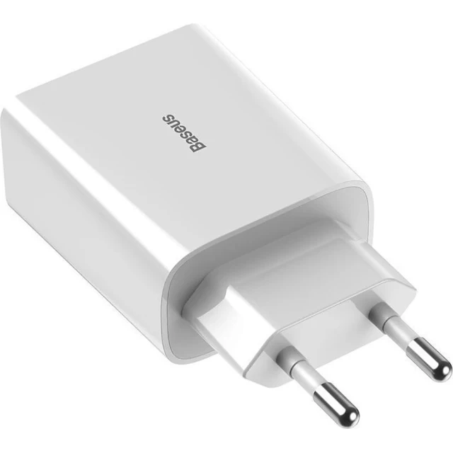 Сетевое зарядное устройство Baseus Speed Mini QC 18W USB-A White (CCFS-W02)