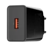 Мережевий зарядний пристрій Baseus Speed Mini QC 18W USB-A Black (CCFS-W01)