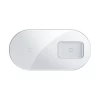 Бездротовий зарядний пристрій Baseus Simple Pro Edition 2-in-1 15W White (WXJK-C02)