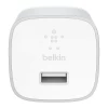 Сетевое зарядное устройство Belkin Home QC 18W USB-A with USB-C to USB-A Cable 1.2m Silver (F7U034VF04-SLV)