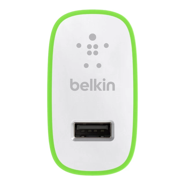 Мережевий зарядний пристрій Belkin Home 12W USB-A White (F8J040vfWHT)