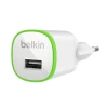 Мережевий зарядний пристрій Belkin Micro 5W USB-A with USB-A to micro USB Cable White (F8M710vf04-WHT)