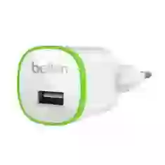 Мережевий зарядний пристрій Belkin Micro 5W USB-A with USB-A to micro USB Cable White (F8M710vf04-WHT)