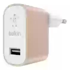 Мережевий зарядний пристрій Belkin Mixit Premium 12W USB-A Gold (F8M731vfGLD)