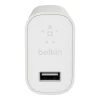 Мережевий зарядний пристрій Belkin Mixit Premium 12W USB-A White (F8M731vfWHT)