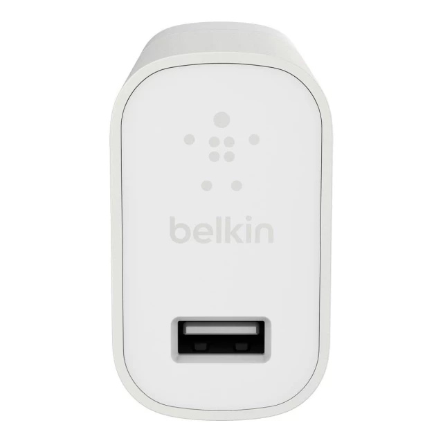 Мережевий зарядний пристрій Belkin Mixit Premium 12W USB-A White (F8M731vfWHT)
