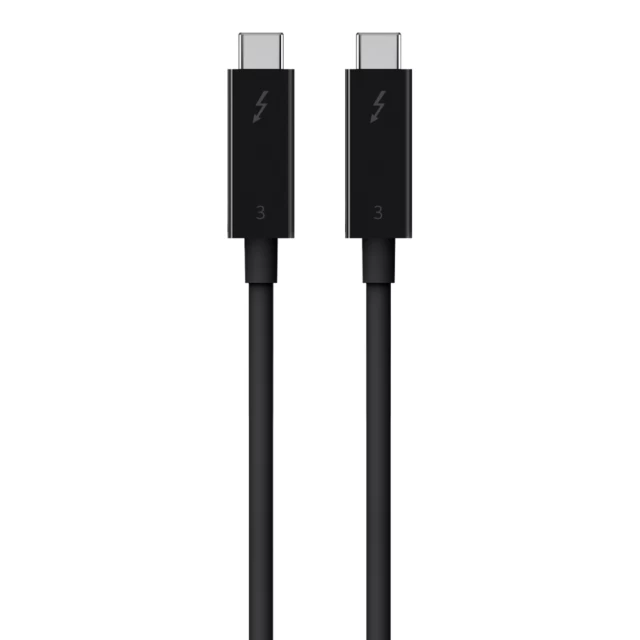 Кабель Belkin Thunderbolt Cable (USB-C to USB-C) (100W) (6.5ft/2m), (F2CD085BT2M-BLK)