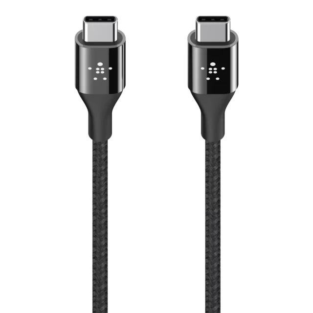 Кабель Belkin Mixit DuraTek USB-C to USB-C, 1.2 m,Black (F2CU050bt04-BLK)
