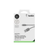 Кабель Belkin Mixit Premium Metallic Lightning to USB (2.4A), 1.2 m,Gray (F8J144BT04-GRY)
