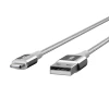 Кабель Belkin Mixit Dura Tek Lightning to USB 1.2 m,Silver (F8J207bt04-SLV)