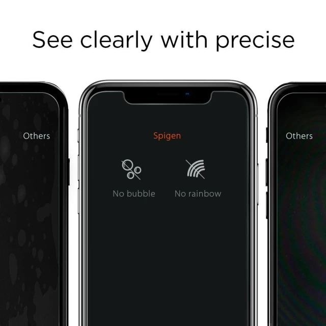 Защитное стекло Spigen для iPhone XS Glass 