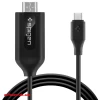 Кабель Spigen C20CH USB-C to HDMI, 2m, Black (000CB22527)