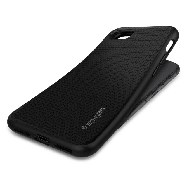 Чохол Spigen для iPhone SE 2020/8/7 Liquid Air Black (042CS20511)