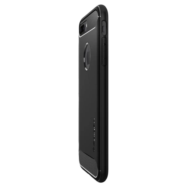 Чохол Spigen для iPhone 8 Plus/7 Plus Rugged Armor Black (043CS20485)