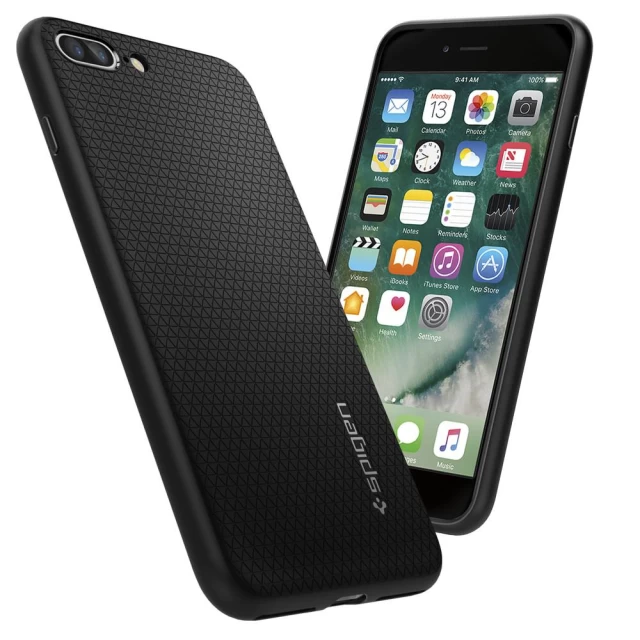 Чохол Spigen для iPhone 8 Plus/7 Plus Liquid Air Black (043CS20525)