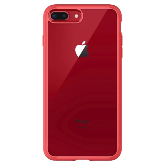 Чохол Spigen для iPhone 8 Plus/7 Plus Ultra Hybrid 2 Red (043CS21729)