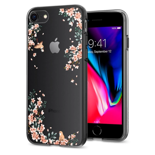 Чехол Spigen для iPhone SE 2020/8/7 Liquid Crystal Blossom Nature (054CS22290)