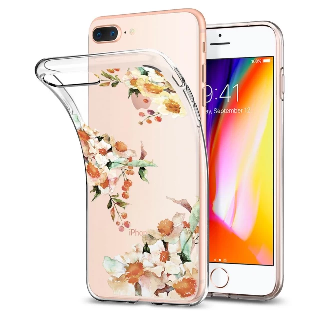 Чехол Spigen для iPhone 8 Plus/7 Plus Liquid Crystal Aquarelle Primrose (055CS22784)