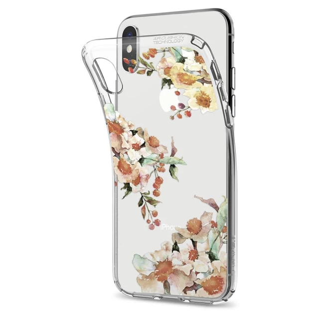 Чехол Spigen для iPhone X Liquid Crystal Aquarelle Primrose (057CS22785)