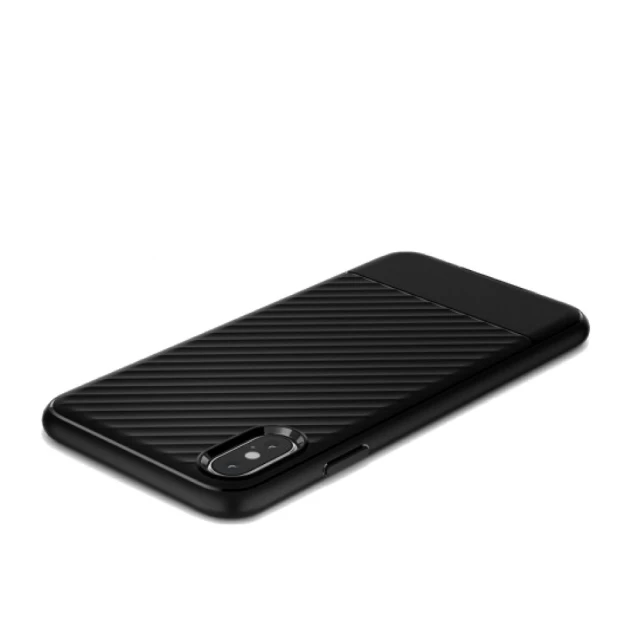 Чехол Spigen для iPhone XS Core Armor Black (063CS24941)