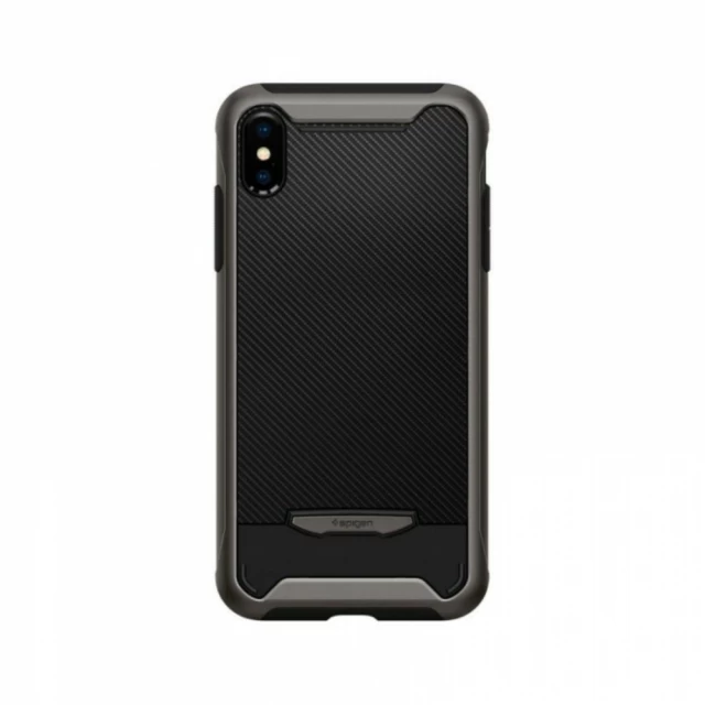 Чохол Spigen для iPhone XS Hybrid NX Gunmetal (063CS24943)