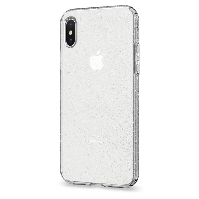 Чохол Spigen для iPhone XS Liquid Crystal Glitter Crystal Quartz (063CS25111)