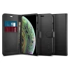 Чохол Spigen для iPhone XS Wallet S Black (063CS25120)