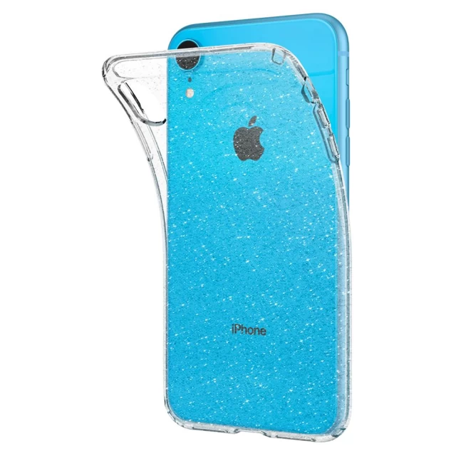 Чехол Spigen для iPhone XR Liquid Crystal Glitter Crystal Quartz (064CS24867)