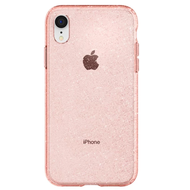 Чохол Spigen для iPhone XR Liquid Crystal Glitter Rose Quartz (064CS24868)