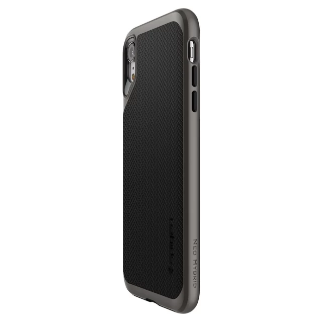 Чехол Spigen для iPhone XR Neo Hybrid Gunmetal (064CS24878)