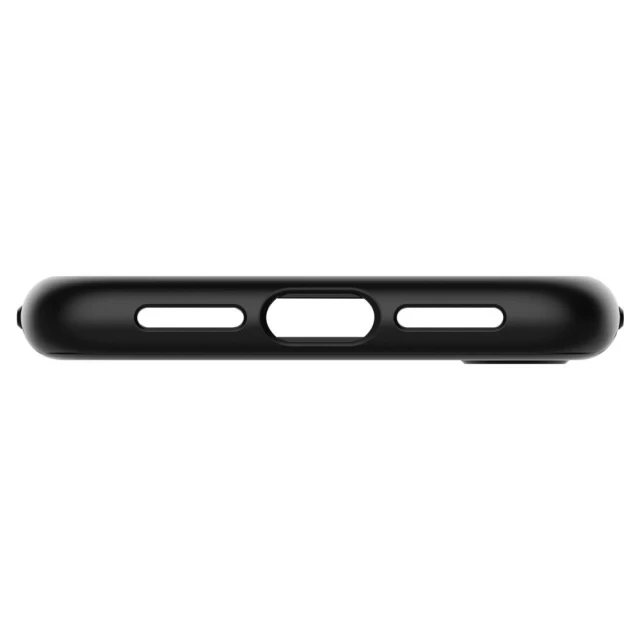 Чехол + стекло Spigen для iPhone XR Thin Fit 360 Black (064CS24886)