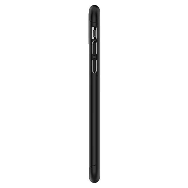 Чехол + стекло Spigen для iPhone XS Max Thin Fit 360 Black (065CS24846)