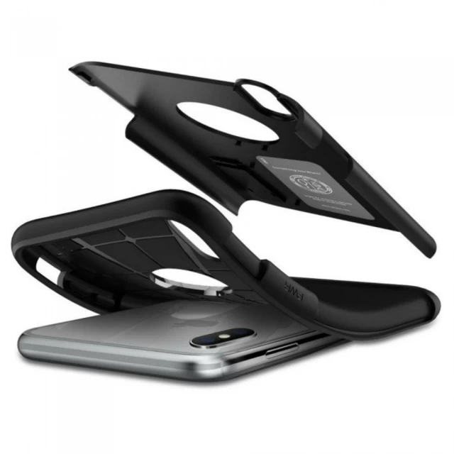 Чохол Spigen для iPhone XS Max Slim Armor Black (065CS25156)