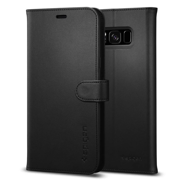 Чохол Spigen для Galaxy S8 Wallet S Black (565CS21635)