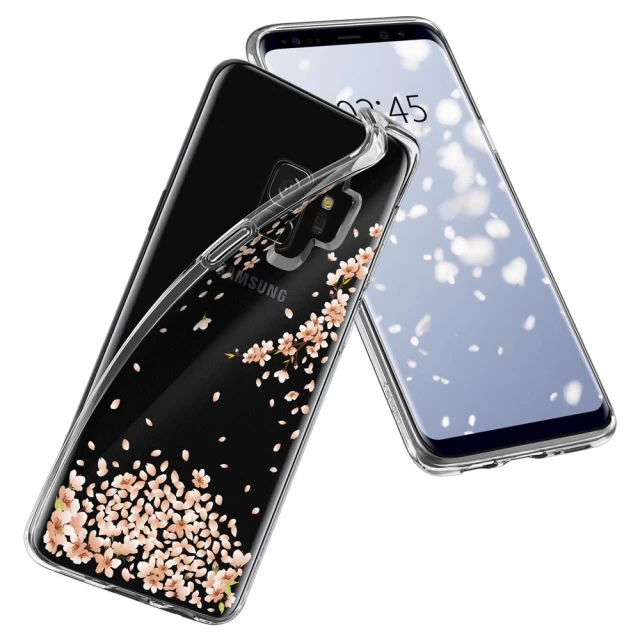 Чехол Spigen для Galaxy S9 Liquid Crystal Blossom Crystal Clear (592CS22827)