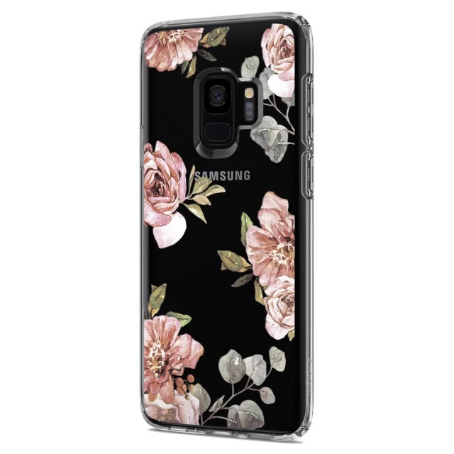 Чехол Spigen для Galaxy S9 Liquid Crystal Blossom Flower (592CS22829)