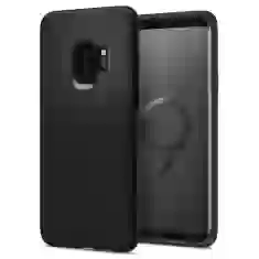 Чехол Spigen для Galaxy S9 Liquid Air Matte Black (592CS22833)