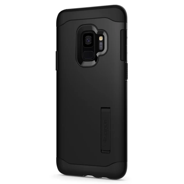 Чехол Spigen для Galaxy S9 Slim Armor Black (592CS22880)