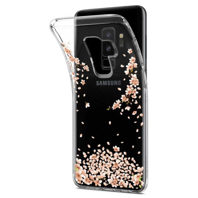 Чехол Spigen для Galaxy S9 Plus Liquid Crystal Blossom Crystal Clear (593CS22914)
