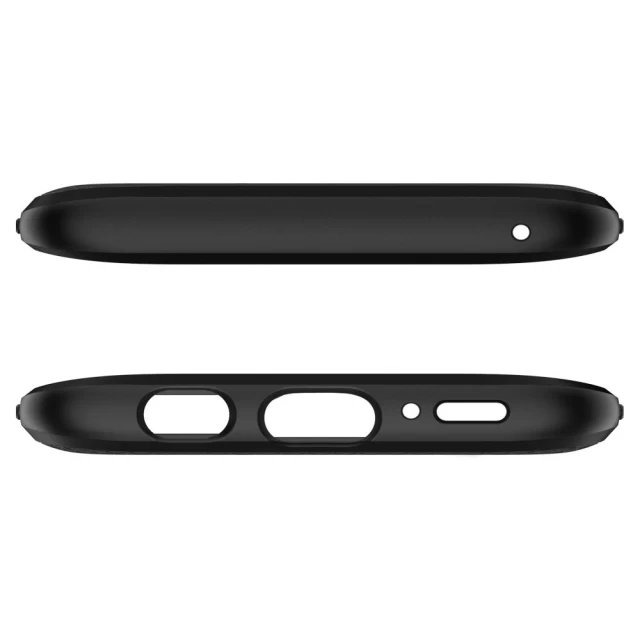 Чохол Spigen для Galaxy S9 Plus Liquid Air Matte Black (593CS22920)